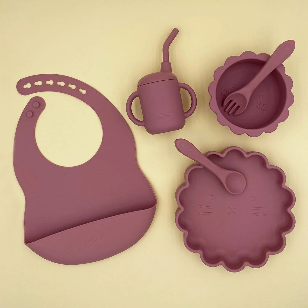 set vaisselle en silicone