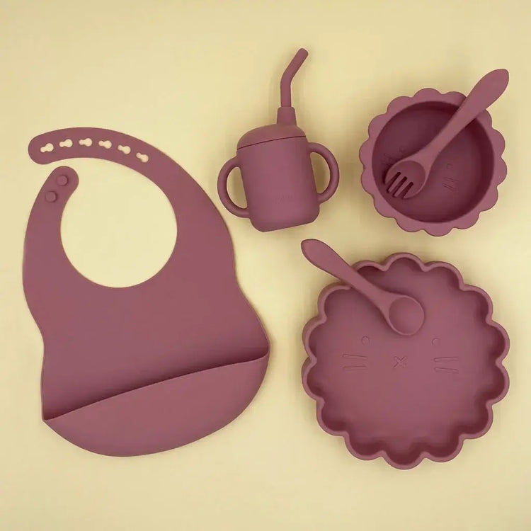 Set vaisselle en silicone
