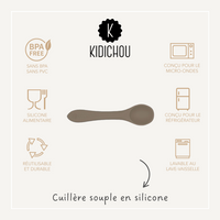 Cuillère souple en silicone Noah