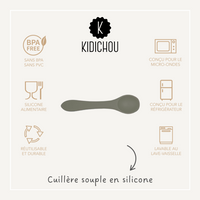 Cuillère souple en silicone Noah