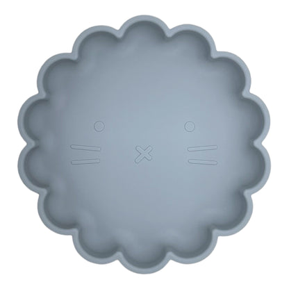 Assiette en silicone avec ventouse Ylana (Taupe)