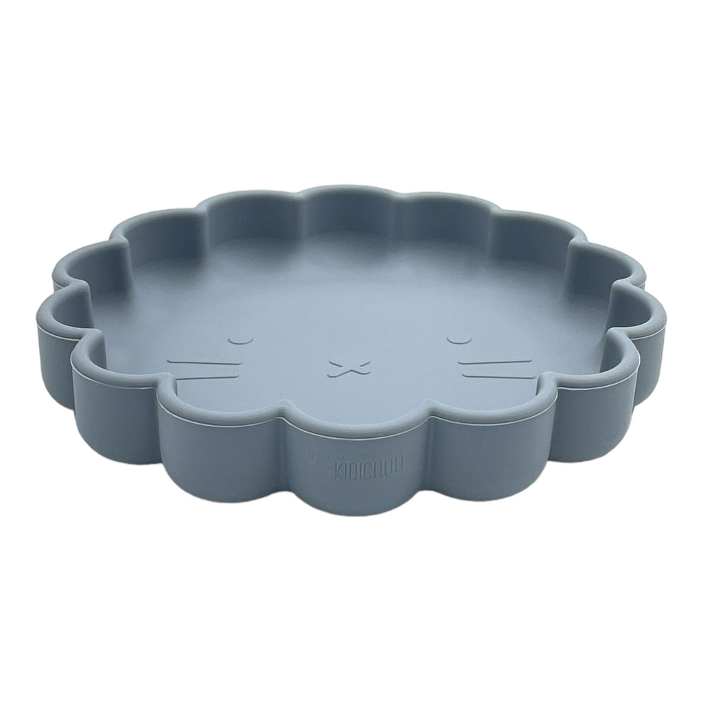 Assiette en silicone avec ventouse Ylana