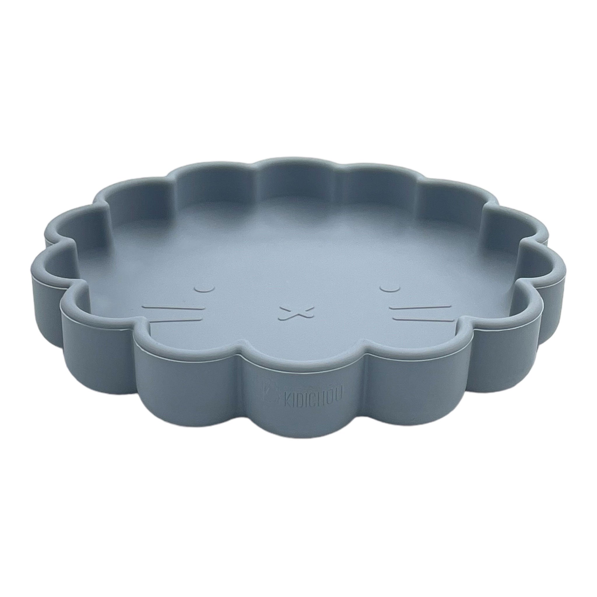 Assiette en silicone avec ventouse Ylana