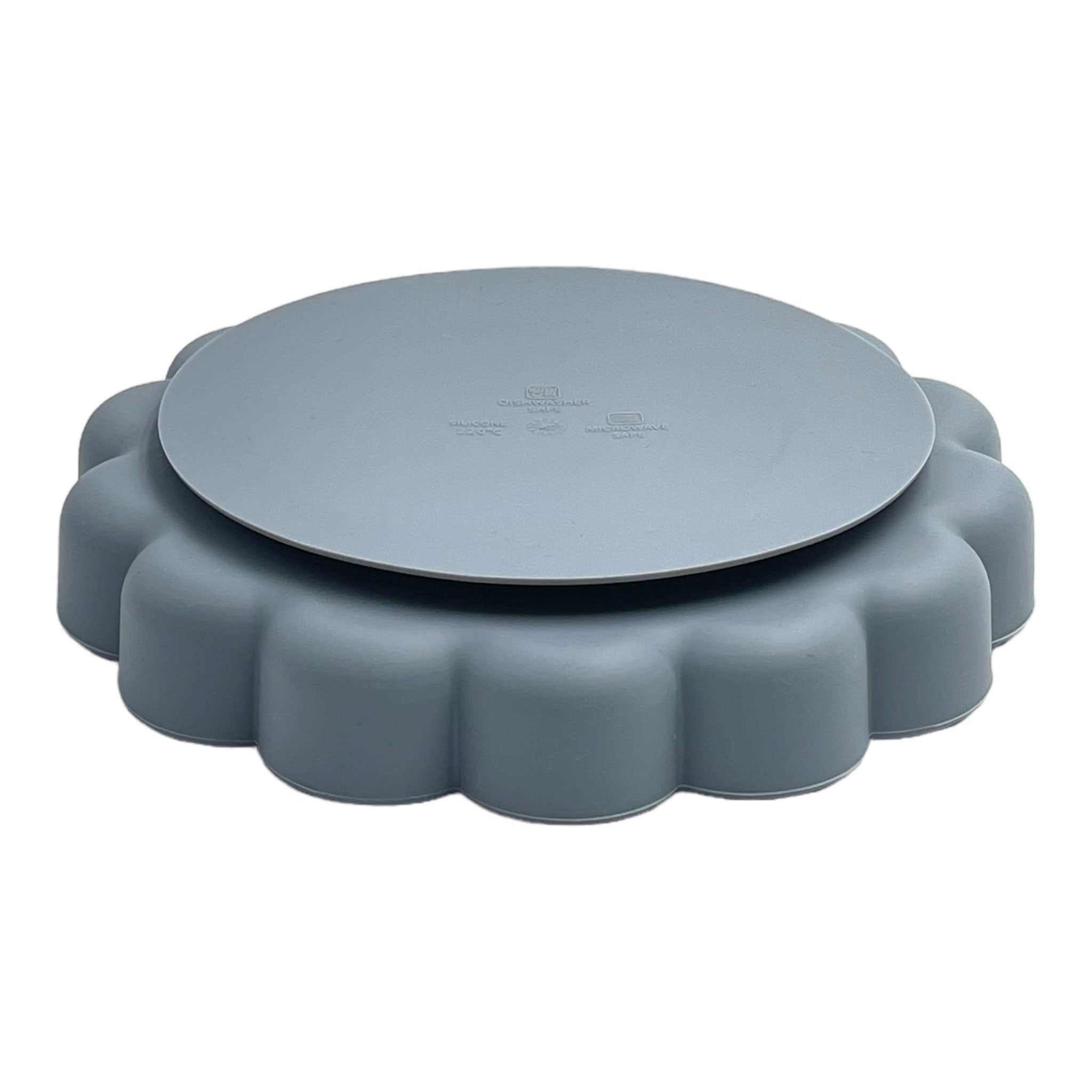Assiette en silicone avec ventouse Ylana