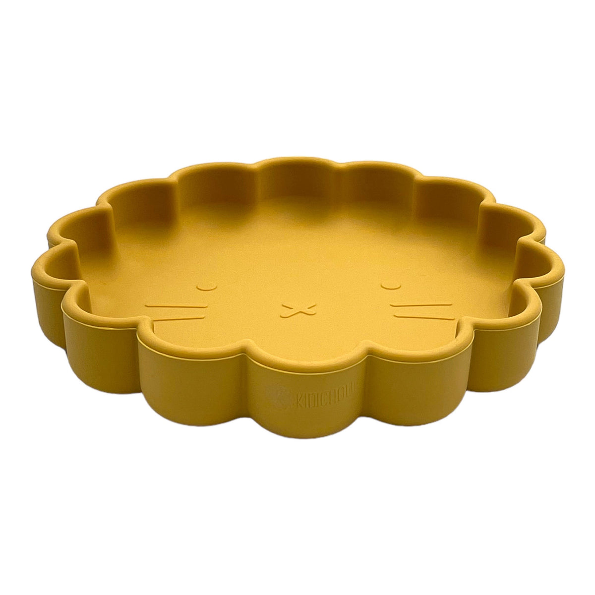 Assiette en silicone avec ventouse Ylana