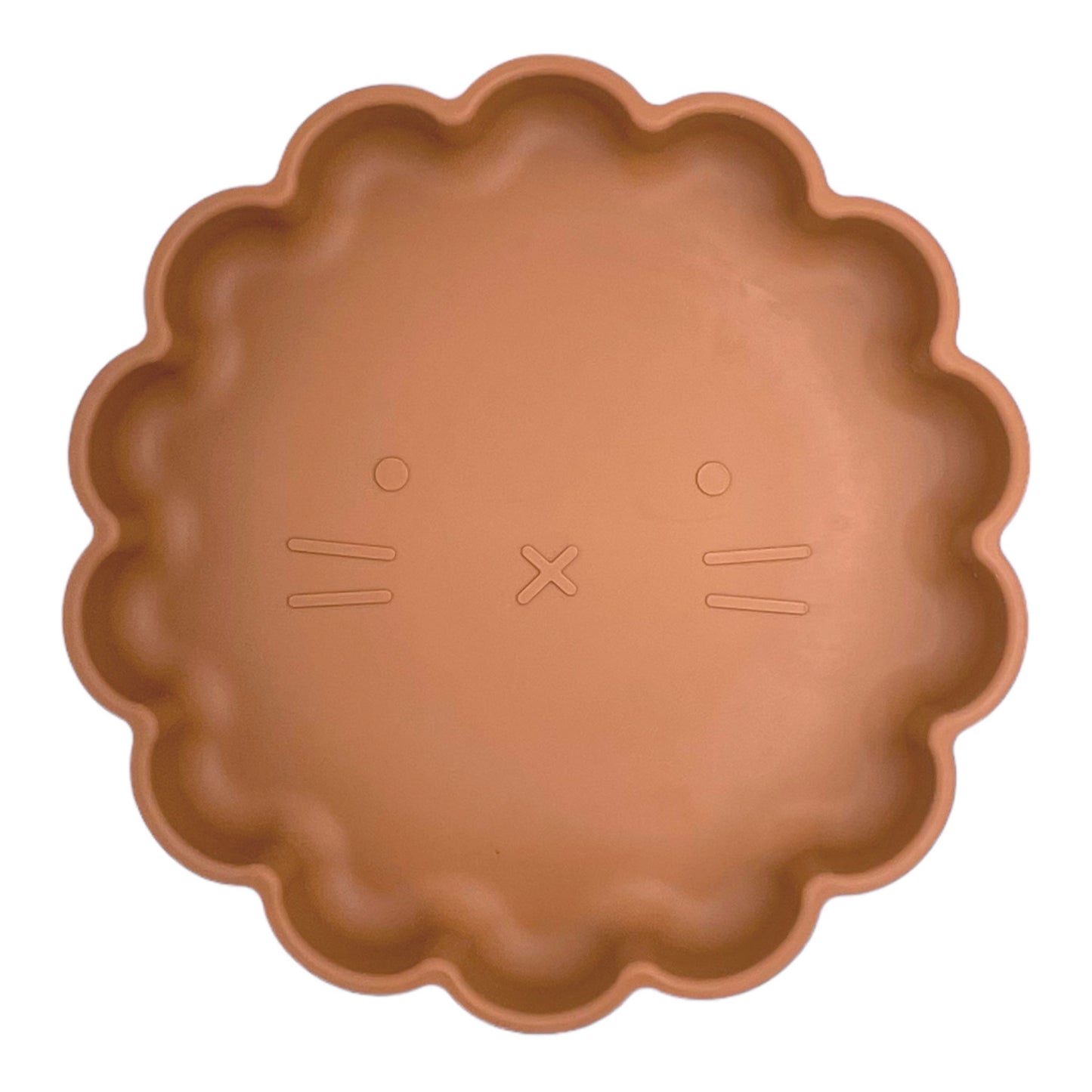 Assiette en silicone avec ventouse Ylana (Bleu)