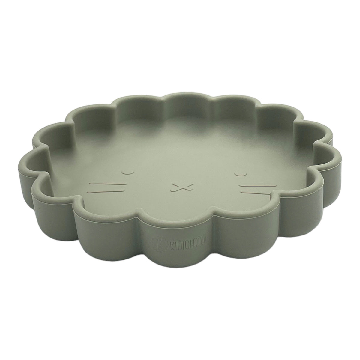 Assiette en silicone avec ventouse Ylana