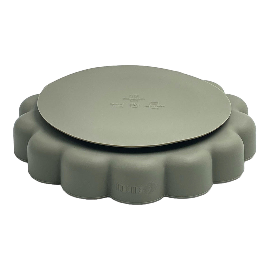 Assiette en silicone avec ventouse Ylana