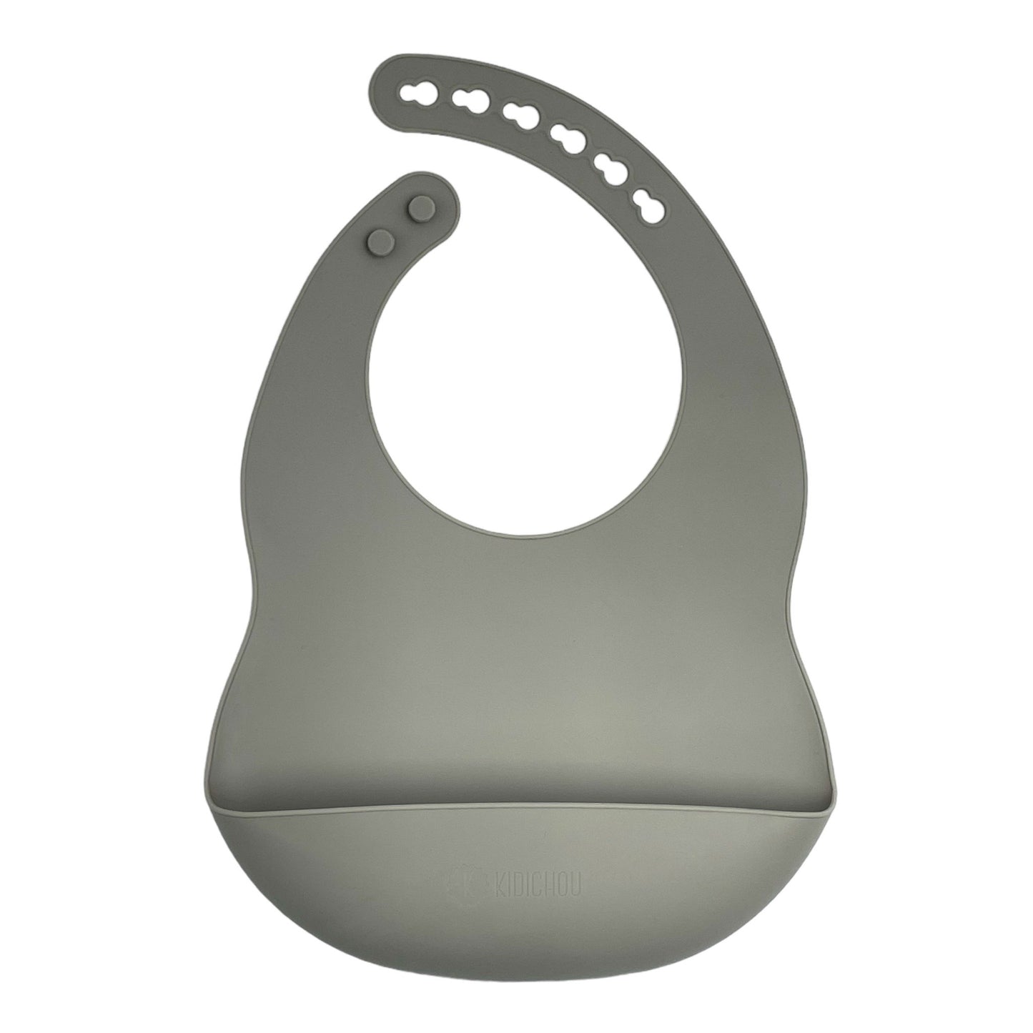 Bavoir ajustable en silicone Chiara (Rose)