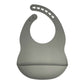 bavoir en silicone vert