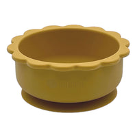 bol en silicone moutarde