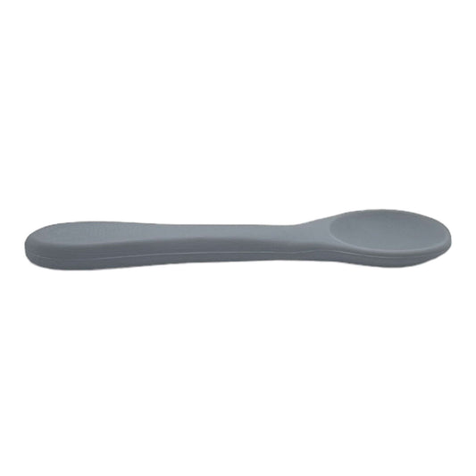 cuillere en silicone bleu