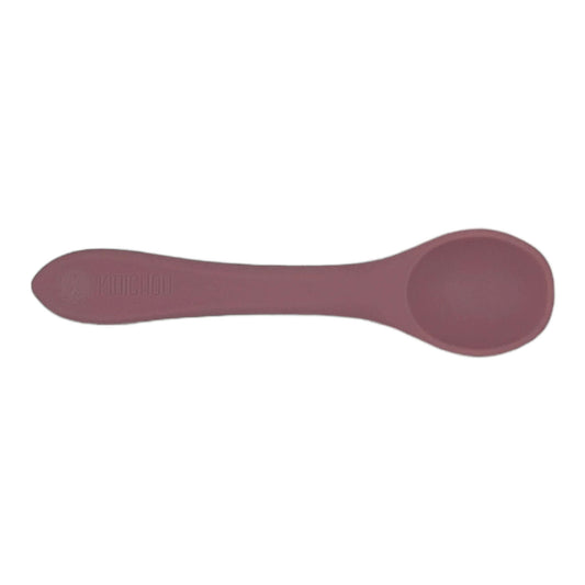cuillere en silicone rose