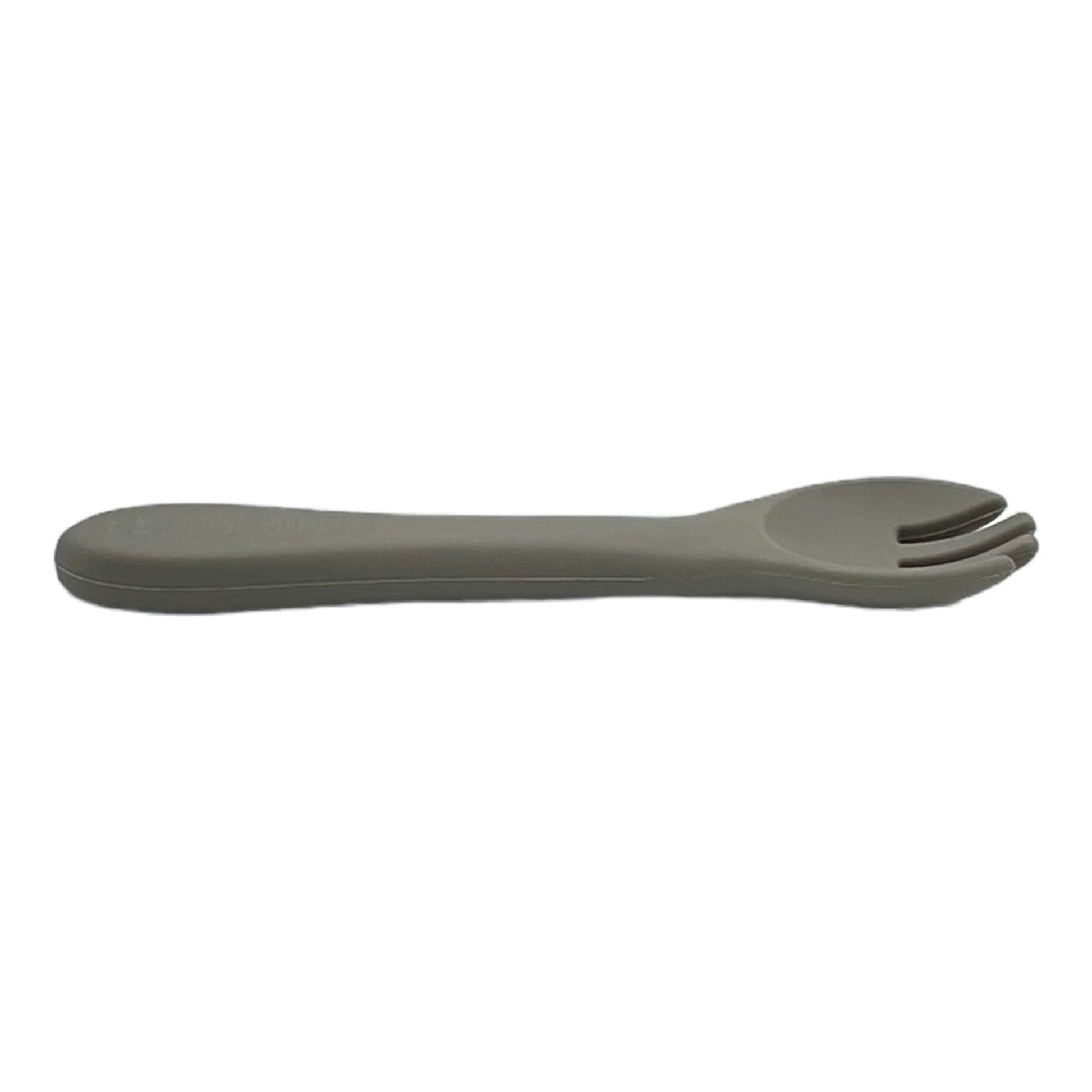 fourchette en silicone vert