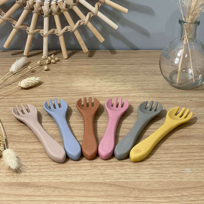 fourchettes en silicone