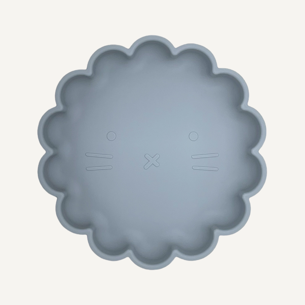 Assiette en silicone avec ventouse Ylana