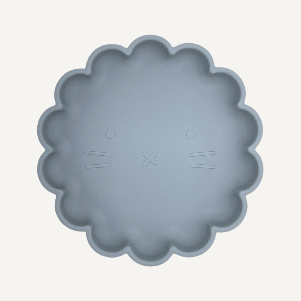 Assiette en silicone avec ventouse Ylana