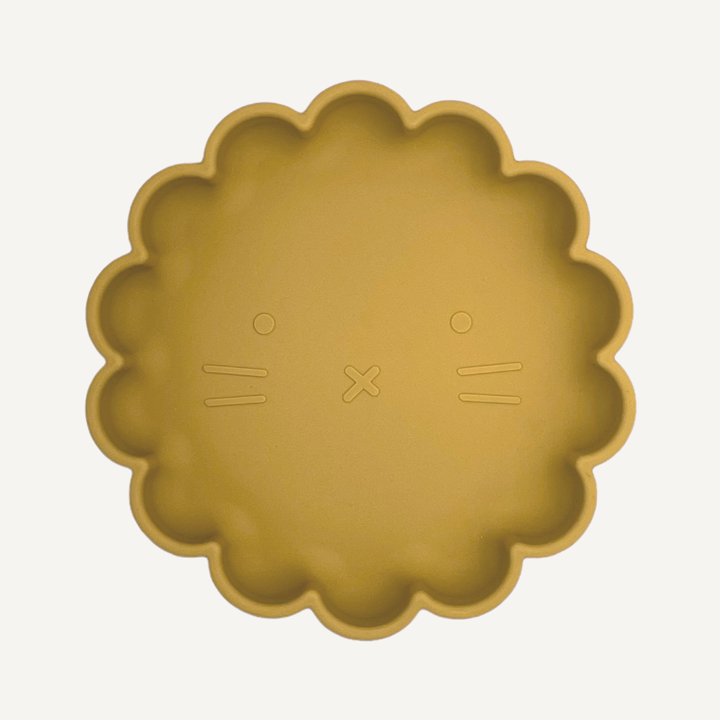 Assiette en silicone avec ventouse Ylana