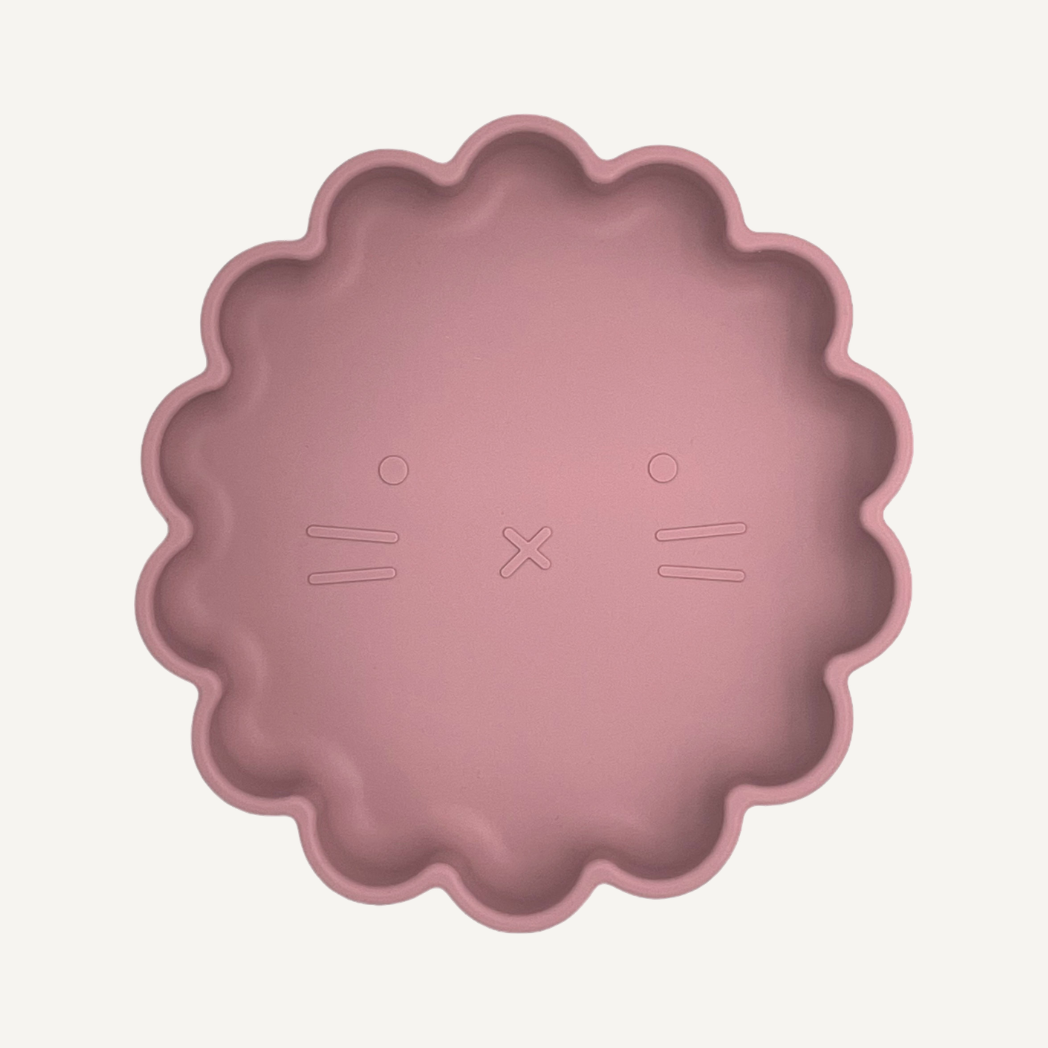 Assiette en silicone avec ventouse Ylana