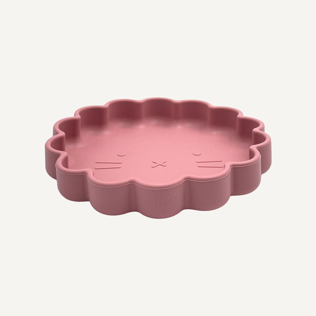 Assiette en silicone avec ventouse Ylana