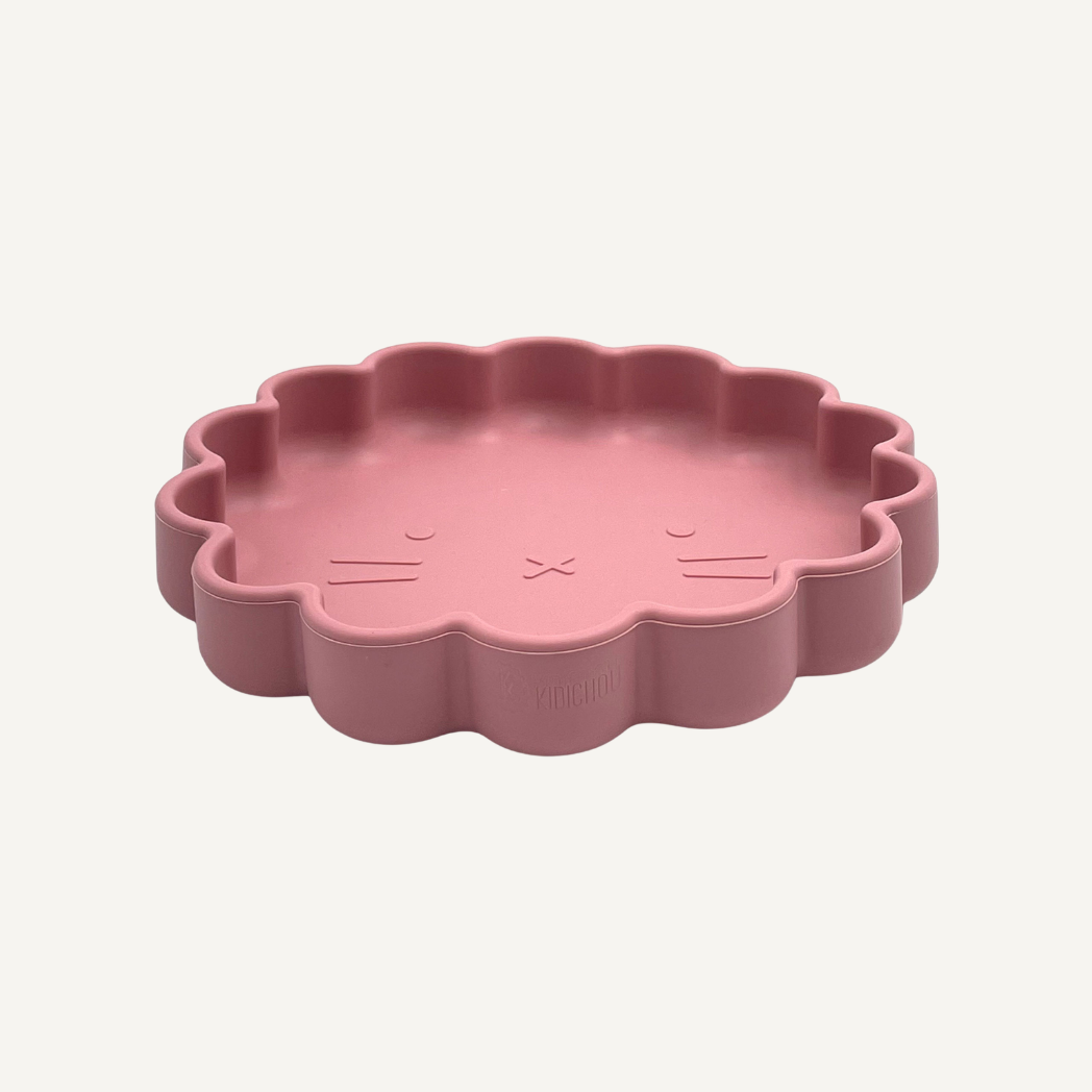 Assiette en silicone avec ventouse Ylana