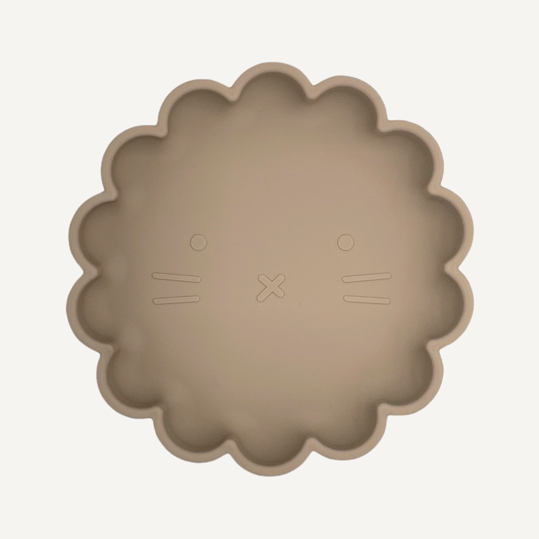 Assiette en silicone avec ventouse Ylana