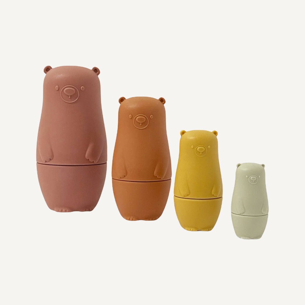 Poupées gigognes ours en silicone Gabriel