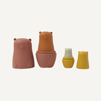 Poupées gigognes ours en silicone Gabriel