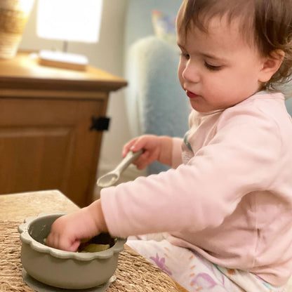 bol en silicone avec ventouse