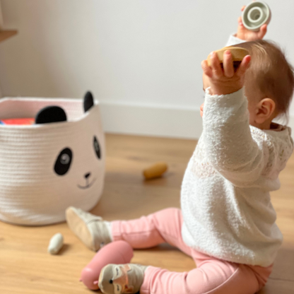 pyramides avec anneaux a empiler en silicone