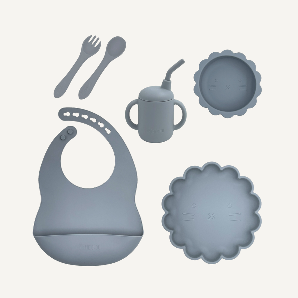 Pack Repas Complet en silicone 6 pièces Ysaé