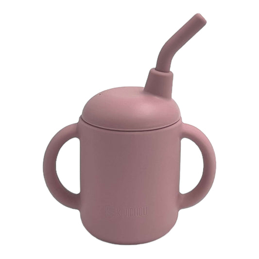 tasse en silicone rose