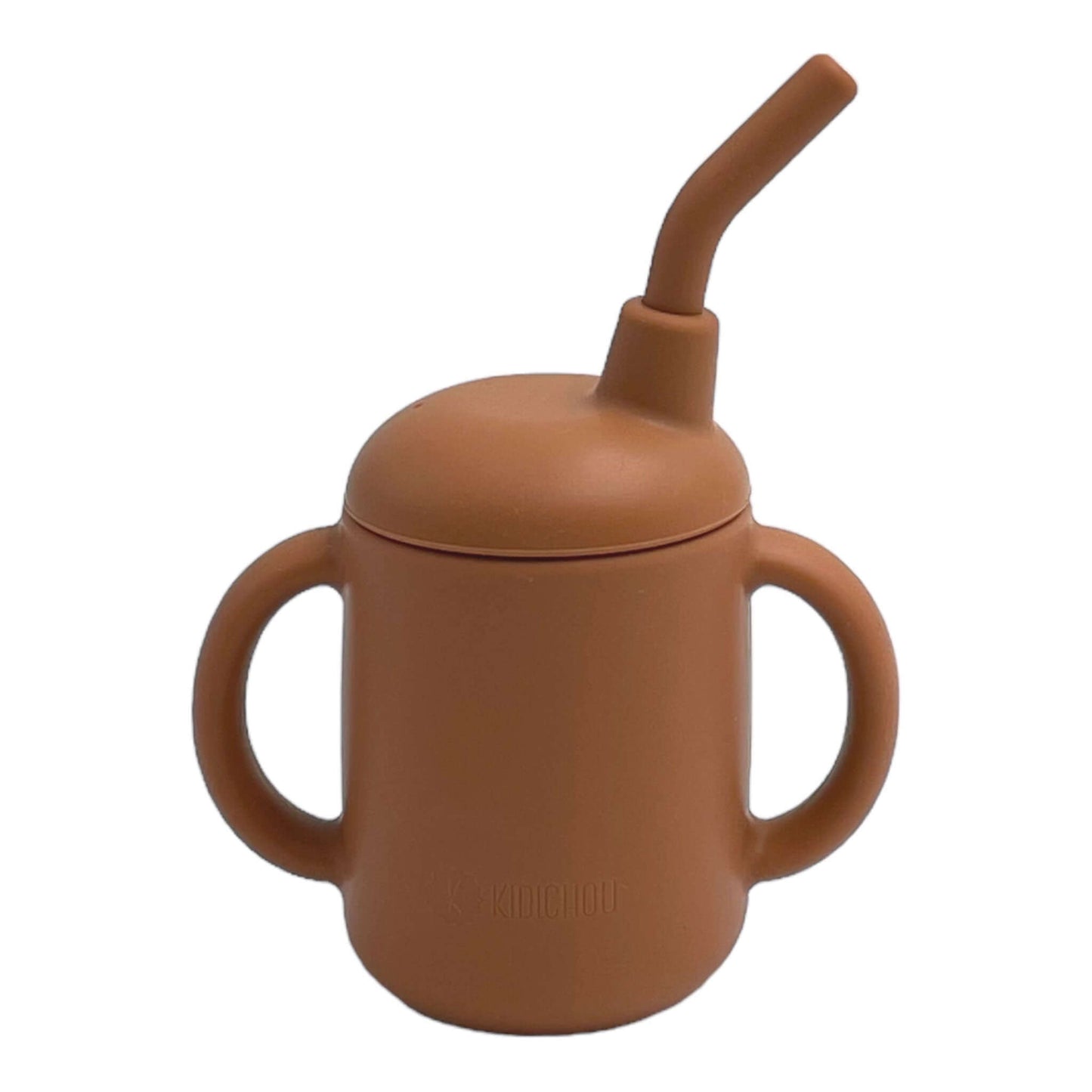tasse en silicone terracotta