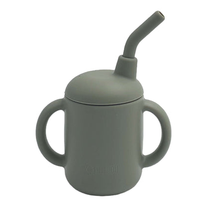 tasse en silicone vert
