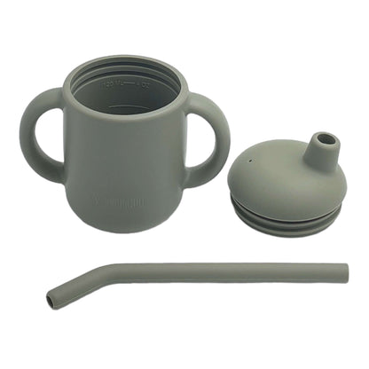 tasse en silicone vert
